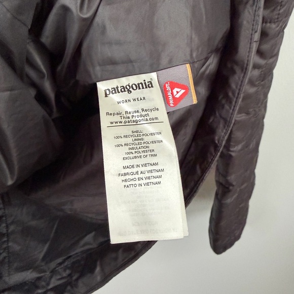 Patagonia Women’s S • Black Nano Puff Thermal Puffer Quilted Jacket Coat. - Picture 3 of 4